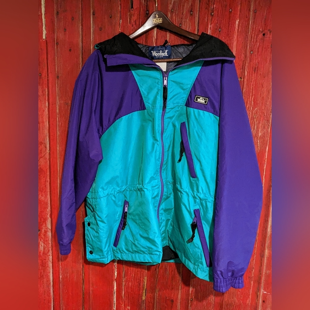 Vintage 80's Woolrich Men's WindBreaker